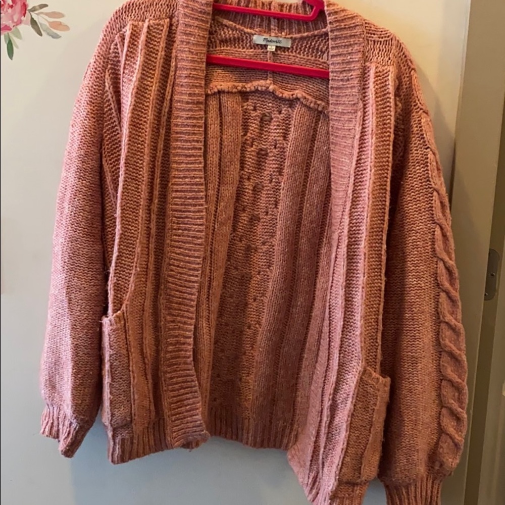 Open cardigan